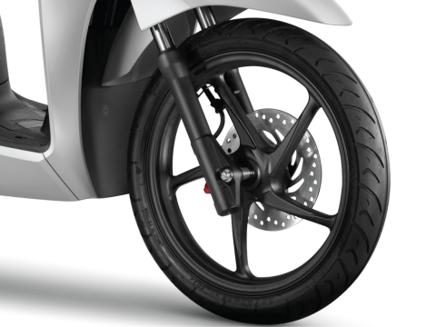 Bánh xe trước kích thước lớn 16-inch