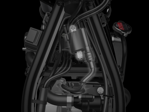 Cuộn dây đánh lửa cải tiến, giúp phản hồi tay ga nhạy bén, mang lại cảm giác tăng tốc mạnh mẽ và đầy phấn khích.